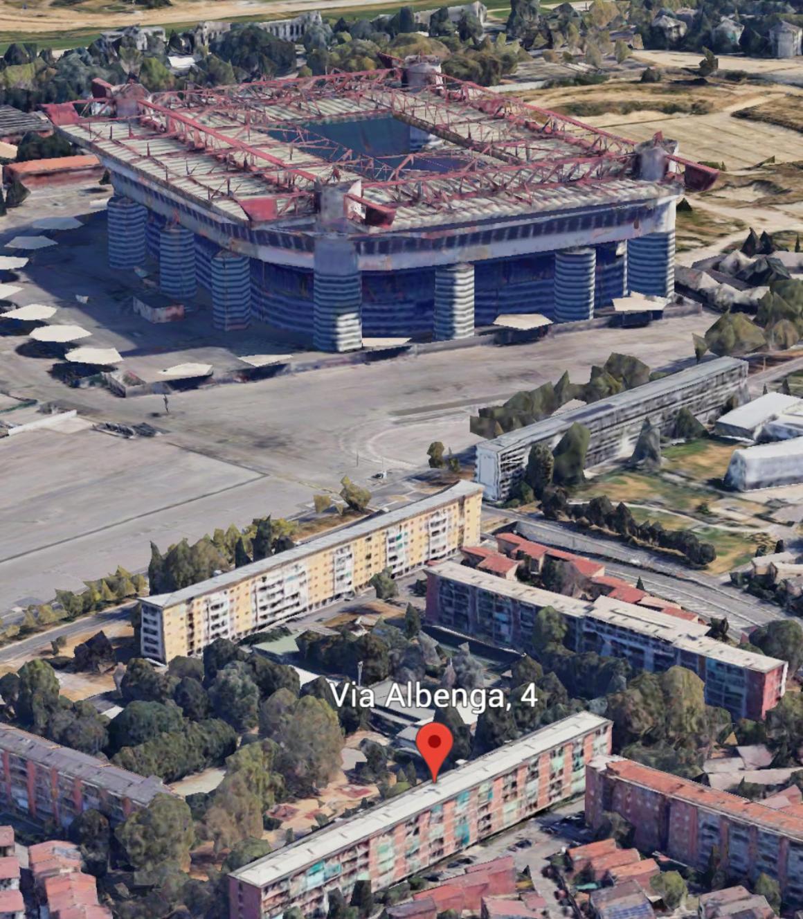 Manzoni A 500 Mt Da San Siro Mailand